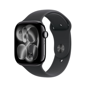 Restored Apple Watch Series 11 (GPS + Cellular) Smartwatch Aluminum Case with Sport Band Open Box