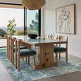 thumbnail image 3 of KUETH 5'x7' Area Rugs for Living Room, Machine Washable Rugs, Non Slip Vintage Lightweight Indoor Rug, Ultra Thin Low Pile Chenille Print Rug for Bedroom Dining Room Home Office, 3 of 8