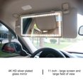 thumbnail image 4 of Mistaha Car Vanity Mirror With LED Light Co-Pilot Sun Visor Makeup Light Mirror Tri-Color Light, 4 of 8