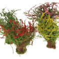 thumbnail image 4 of Milaget segolike Diorama Models, Model Train Scenery Ground Cover Flower Model Railroad Style A, 4 of 9