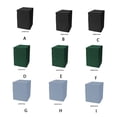 thumbnail image 2 of mmirethe Mobilier d'Extérieur Empilable avec Ces Housses de Chaise de Rangement Pratique Housse de Protection Extérieure Gris 64x64x120cm, 2 of 6