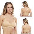 thumbnail image 3 of Carole Martin Seamless Padded Crossover Bra with Versatile Adjustable Straps, 3 of 4