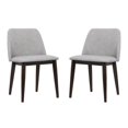 thumbnail image 1 of Armen Living Chaise d'Appoint Horizon en Gris Clair (Lot de 2), 1 of 8