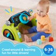 thumbnail image 2 of Learning Toy Fisher-Price Laugh & Learn Sit & Steer Driver, 2 of 6