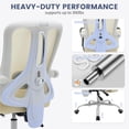 thumbnail image 4 of GloryStar Ergonomic High-Back Mesh Office Chair with Footrest, Adjustable Lumbar Support and Headrest, 4 of 7