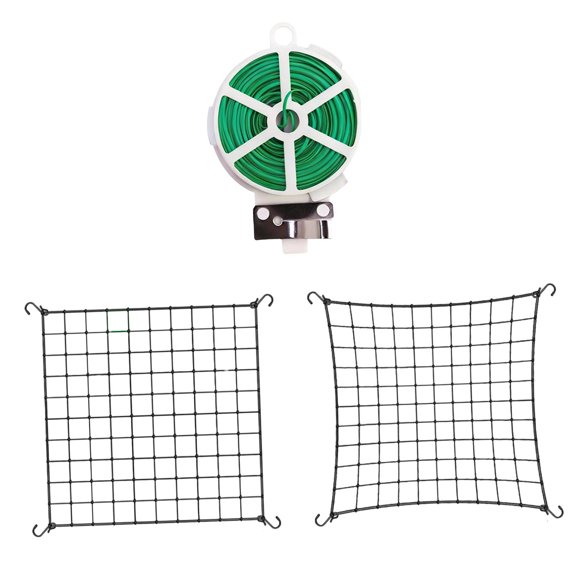 Zorion 2 Pieces Elastic Climbing Netting for Vines with Flexible Mesh Scrog Netting for XL