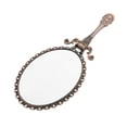 thumbnail image 3 of Maoww Vintage Antique Handheld Foldable Cosmetic Makeup Compact Hand Mirror Small, 3 of 8