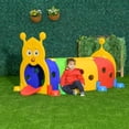 thumbnail image 2 of Qaba Tunnel pour Enfants pour Ramper, Design de Chenille, pour 3-6 Ans, 2 of 9