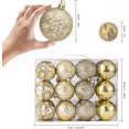 thumbnail image 4 of Christmas Balls Shatterproof Christmas Tree Ball Ornaments Decorations, 4 of 5
