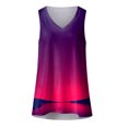 thumbnail image 4 of Cathalem Womens Summer Tops Short Sleeve Rib Knit Tee Top,Pink M, 4 of 5