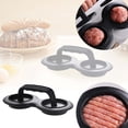 thumbnail image 1 of Meat Mincer 2 Removable Manual Kitchen Tool for Grinding Minced Meat Rice Vegetables and Hamburger Cakes Portable Family Kitchen, 1 of 7