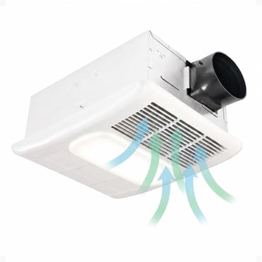 Delta Breez RAD80LED BreezRadiance 80 CFM Fan/LED Light with Heater