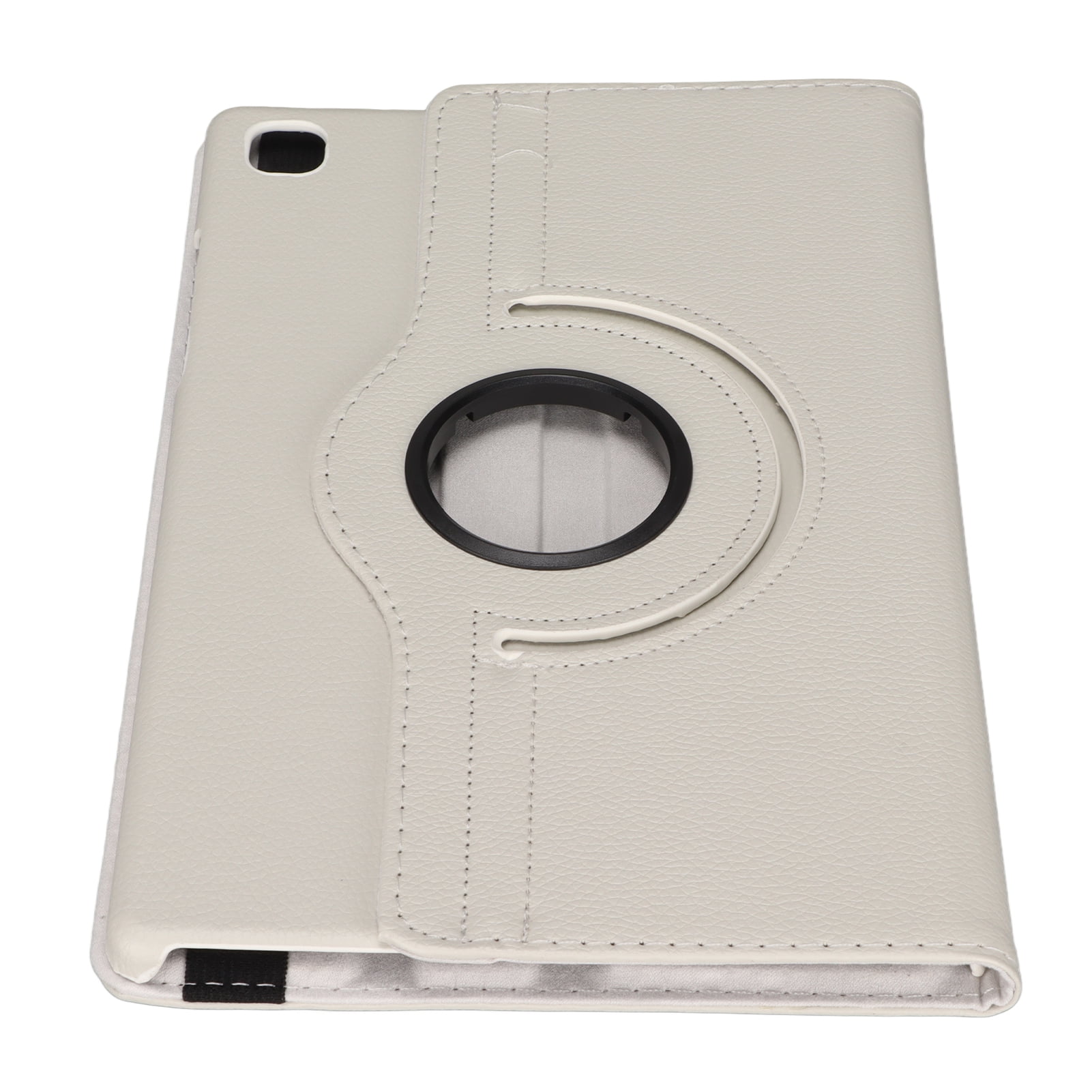 Tablet Case, Ultra Thin Tablet PC Case Portable Lightweight Synthetic Leather  for 10.4in Tablet White