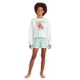 thumbnail image 1 of George Girls' Two Piece Short Pajama Set, 1 of 6