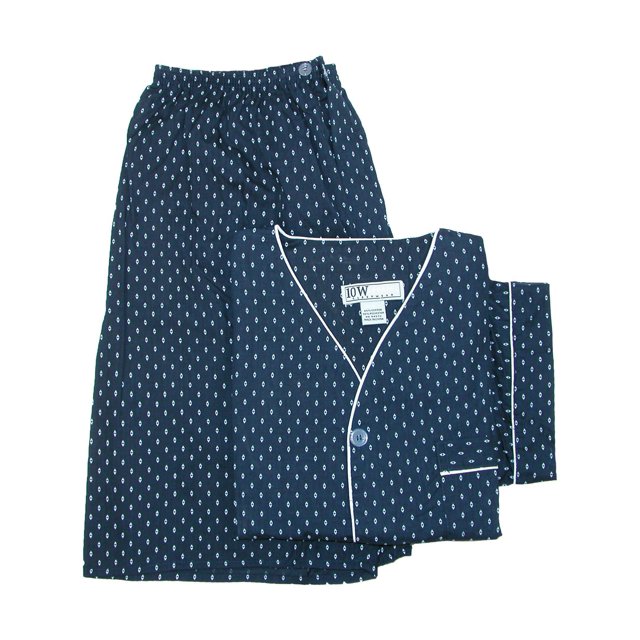 Ten West Apparel Short Sleeve Short Leg Pajama Set (Men's)