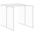 thumbnail image 5 of vidaXL Chicken Cage with Run Light Grey 165x863x181 cm Galvanised Steel, 5 of 5
