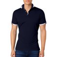 thumbnail image 1 of Chemise à Boutons pour Hommes - Coupe Classique, Col, Tissu Anti-Humidité, 1 of 4