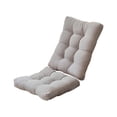 thumbnail image 3 of Feltree Thickened Suede Folding Cushion 2-Piece Set for Chair Recliner and Rocking Chair - Comfortable Support with Easy Clean Home Decor, 3 of 8