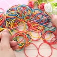thumbnail image 2 of Band Ball High Resilience Heat-resistance Colorful Elastic Ball Wide Applications Multiple Safe Anti-aging Fixing Tools Bands Loop Document Organizer 150g, 2 of 6