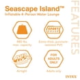 thumbnail image 4 of Intex Seascape Île Flottante avec Glacière Intégrée et Dossiers pour Adultes, 4 of 12