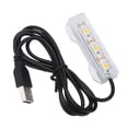 thumbnail image 1 of Fish  USB Light, Widely Use Aquarium USB Light Convenient Lightweight Plastic  For Aquatic Plants Landscape Green,Red,Yellow,Blue, 1 of 8