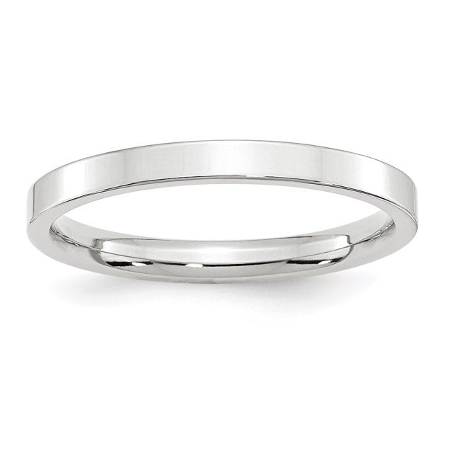 14KW 2.5mm Standard Flat Comfort Fit Band Size 7.5 Size 7.5