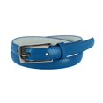 thumbnail image 2 of CTM® Ceinture Mince en Cuir de 3/4 Po pour Robe (Lot de 2 Couleurs) (pour Femmes), 2 of 5