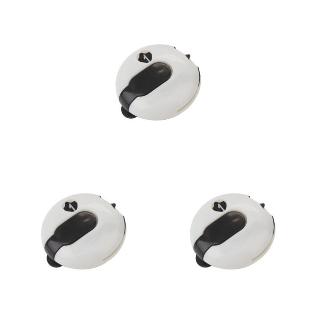bedienty Golf Score Counter 12 Strokes Digit Handheld Keeper Reusable Training Aids Outdoor Indoor Sports Scoring Tools White 3Set