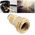 thumbnail image 1 of Adaptateur de Propane Convertit, Soupape en Laiton POL en QCC1 pour le Camping, 1 of 8