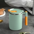 thumbnail image 1 of Tasse à Café Isolée en Acier Inoxydable, 450 ml Tasse de Boisson de Voyage Thermique à Double Paroi, Couvercle Étanche avec Poignée Tasse de Déjeuner, Tasse Réutilisable pour Boissons Chaudes Froides au Bureau, Gobelet à Café Portable pour Camping et Maison, 1 of 7