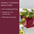 thumbnail image 3 of Krylon K02704007 Fusion All-In-One Spray Paint for Indoor/Outdoor Use, Gloss Burgundy 12 Ounces, 3 of 4