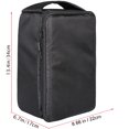 thumbnail image 4 of AYVANBER Roomy Camera Protective Bag Insert Waterproof Lens Pouch Shockproof DSLR SLR Carrying Case with Thicken Partition Padded Liner for Sony Canon Nikon Camera Flash Light & Accessories, 4 of 4