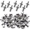thumbnail image 4 of HLONK 100/200Pcs Round Head Rivet Set Reusable Aluminum Core Rivet Hammer Drive Rivets Aluminum Alloy Knock Type Expansion, 4 of 11