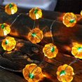 thumbnail image 1 of Halloween Decorations Spider Lights  Waterproof 10ft 30 LED Battery Powered Led String Lights for Halloween Decor, 1 of 5
