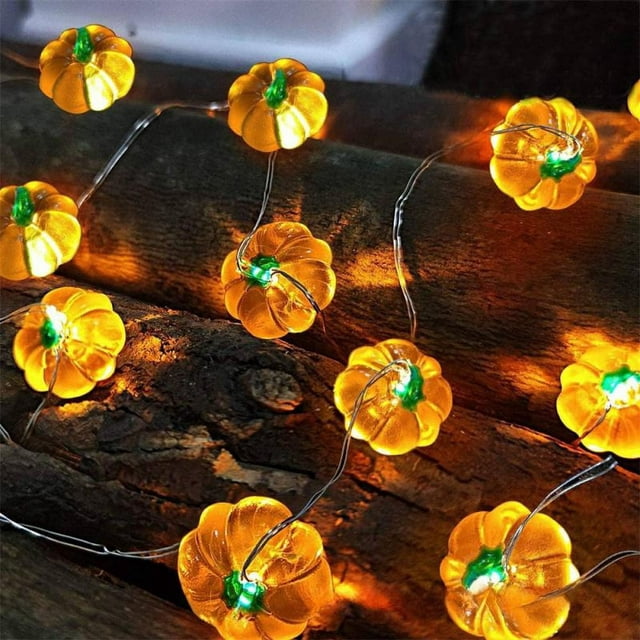 Halloween Decorations Spider Lights Waterproof 10ft 30 LED Battery Powered Led String Lights for Halloween Decor