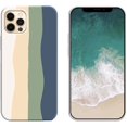 thumbnail image 1 of Cute Rainbow Case Compatible with iPhone,Colorful Liquid Silicone Full-Body Shockproof Protective Cover for Women and Girls (iPhone 11Pro MAX,Green), 1 of 6