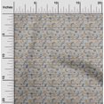 thumbnail image 2 of oneOone Rayon Mustard Yellow Fabric Autumn Sewing Craft Projects Fabric Prints By Yard 56 Inch Wide, 2 of 4