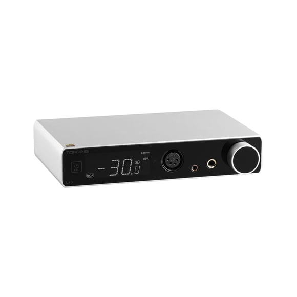 Topping L70 2-Channel NFCA Desktop Headphone Amplifie,for IEMs and High-Impedance Headphones
