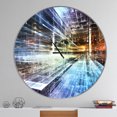 thumbnail image 2 of Designart « Industrie Futuriste » Horloge Murale Moderne, 2 of 2