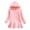 Rose, variante sur Économies d'Été Liquidation 2025 Bovxnpu Robes d'Été pour Filles Tout-Petits, Robes Décontractées pour Enfants, Robe Sweat à Capuche Unie pour Filles avec Manches Longues Jupe Décontractée Ample et Confortable 2 Ans