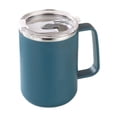 thumbnail image 2 of Tasse à Café de Voyage, Gobelet à Café Portable Réutilisable, Tasse Bouteille Isolée sous Vide, Tasse à Café Isolée avec Poignée et Couvercle, Tasse à Café Thermique sous Vide à Double Paroi en Acier Inoxydable, Tasse à Café de Voyage, 2 of 9