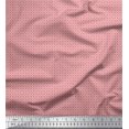 thumbnail image 1 of Soimoi Crepe Silk Fabric Geometric Small Printed Craft Fabric by The Yard 42 Inch Wide, 1 of 3