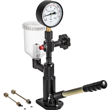 VEVOR Diesel Injector Nozzle Tester Pop Pressure Tester Dual Scale 600 Bar 8000 psi