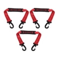 thumbnail image 2 of Roller Skate Leash, Portable Lightweight 3 Pcs Snowboard Boot Carrier Strap Two Buckles  For Sports Black,Red,Blue,Orange, 2 of 8
