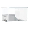 thumbnail image 1 of Bunblic Turtle Tank Aquarium Turtle Terrarium Bottom Drainage Terrapin Feeding Box Hatching Area with Sturdy Reptile Habitat With, 1 of 8
