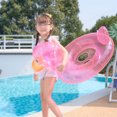 thumbnail image 5 of Transparent Duck Swimming Ring for Kids Baby Inflatable Swim Circle Children's Fun Water Activities, 5 of 5