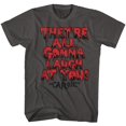 thumbnail image 1 of Carrie Gonna Laugh Smoke Adult T-Shirt, 1 of 1