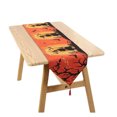 thumbnail image 2 of Up to 65% Off SMihono Halloween Pumpkin Spider Cotton And Linen Embroidery Table Runner Tablecloth, 2 of 3