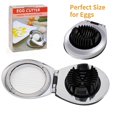 thumbnail image 4 of Oleegame 2PC Produce Storage Eggs separator Food grade material Hand protecting Home Silver, 4 of 9