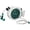 Green, variant on Outsunny Retractable Hose Reel, 1/2 in x 65ft Garden Hose Reel, Blue